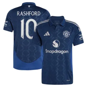 Maillot d'extérieur de Manchester United 2024/25 de Rashford - Bleu