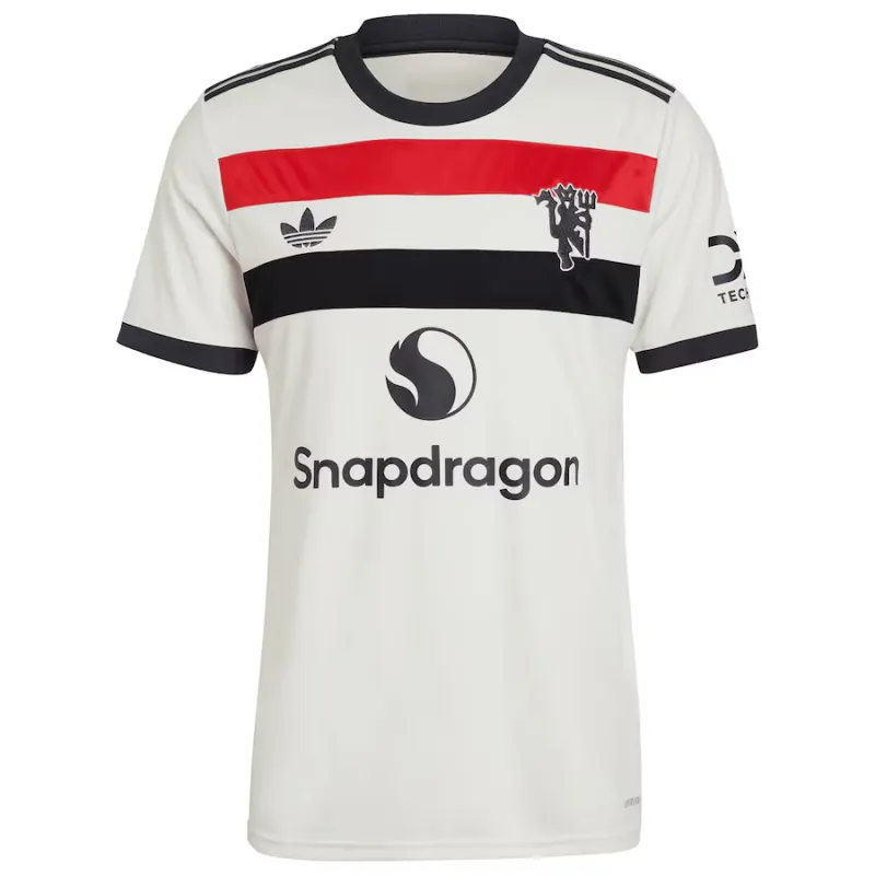 Højlund's Manchester United 2024/25 Third Jersey - White