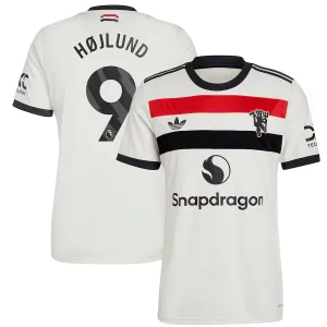 Troisième maillot de Manchester United 2024/25 de Højlund - Blanc