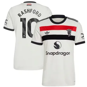 Troisième maillot de Manchester United 2024/25 de Rashford - Blanc