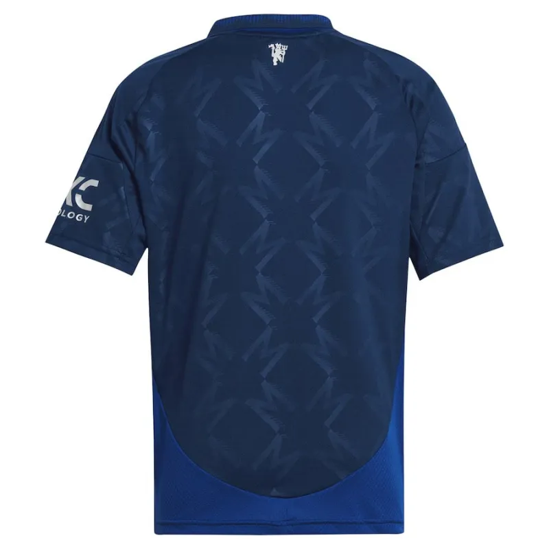Manchester United 2024/25 Kids' Away Jersey - Blue
