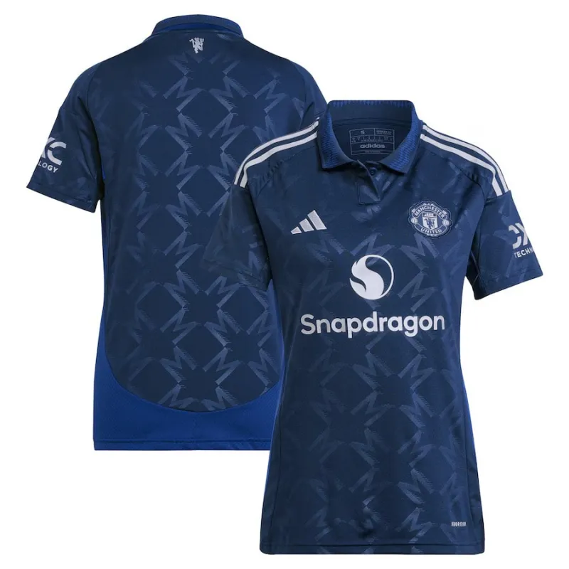 Manchester United 2024/25 Women's Away Jersey - Blue