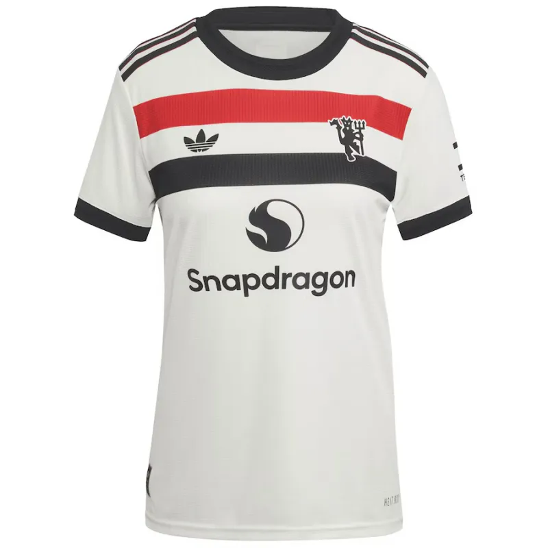 Troisième maillot pour femmes de Manchester United 2024/25 - Blanc
