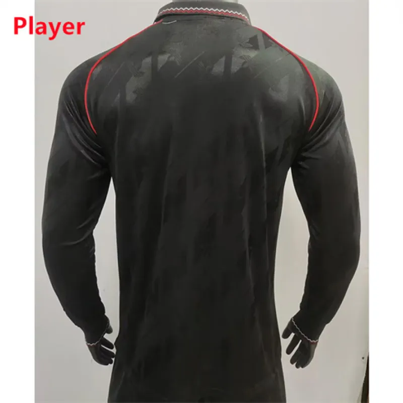 Camiseta especial de manga larga de los jugadores de Manchester United 2024/25 - Negro