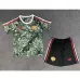 Manchester United Kids' Jersey + Shorts 2024/25 Co - branded Edition - Green