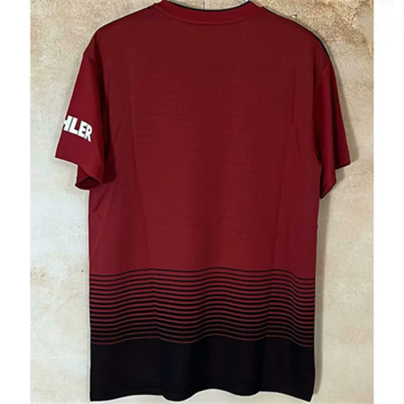 Maglia retro di casa di Manchester United 2018/19 - Rossa