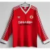 Manchester United 1983 Home - Red Retro Long - Sleeve Jersey