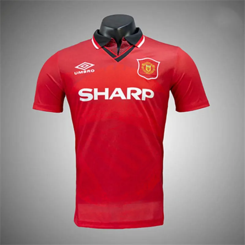 Manchester United 1994-96 Home Retro Jersey - Red