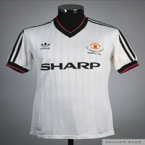 Manchester United 1983 Away - White Retro Jersey