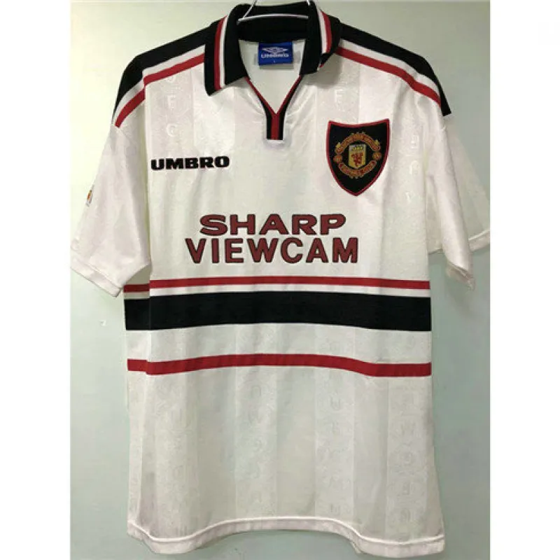 Manchester United Retro Jersey 1988/89 Away - White