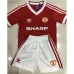 Manchester United Kids' Retro Jersey 1984 Home - Red