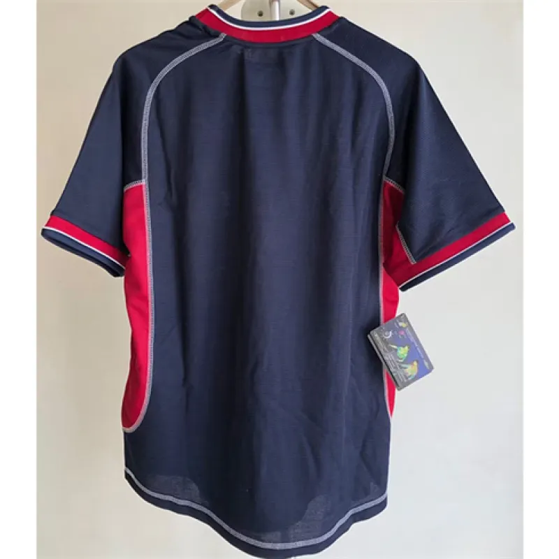 Maillot rétro troisième de Manchester United 2001/02 - Bleu