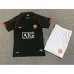 Manchester United Kids' Retro Jersey 2007/08 Away - Black