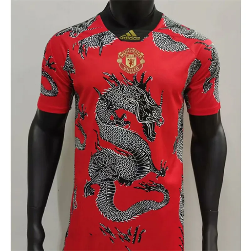 Manchester United Retro Jersey 2019/20 Home Dragon Edition - Red