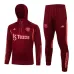 Manchester United Hooded Sports Suit 2024/25 Wine Red