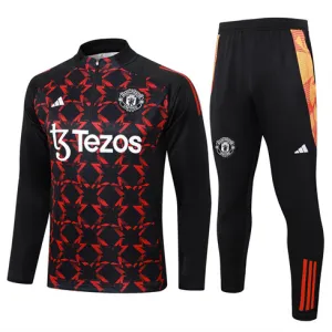 Costume de sport de Manchester United 2024/25 Noir