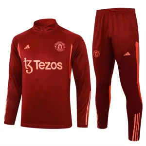 Costume de sport de Manchester United 2024/25 Rouge vin