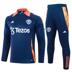 Costume de sport de Manchester United 2024/25 Bleu