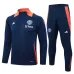 Veste de sport pour enfants de Manchester United 2024/25 Bleu