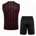 Set de pantalones cortos y chaleco de Manchester United 2024/25 Negro/Rojo