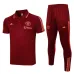 Manchester United Training Polo Shirt + Pants 2024/25 Red