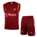 Set di shorts e gilet di Manchester United 2024/25 Rosso vino
