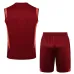 Set di shorts e gilet di Manchester United 2024/25 Rosso vino