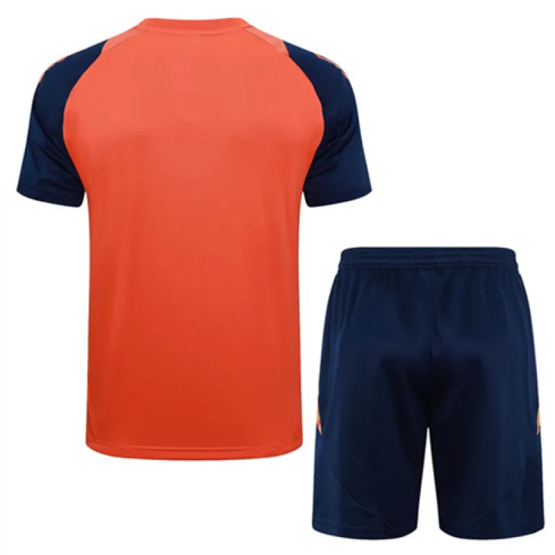 Maillot de formation + Short de Manchester United 2024/25 Orange
