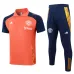 Chemise Polo de formation + Pantalons de Manchester United 2024/25 Orange