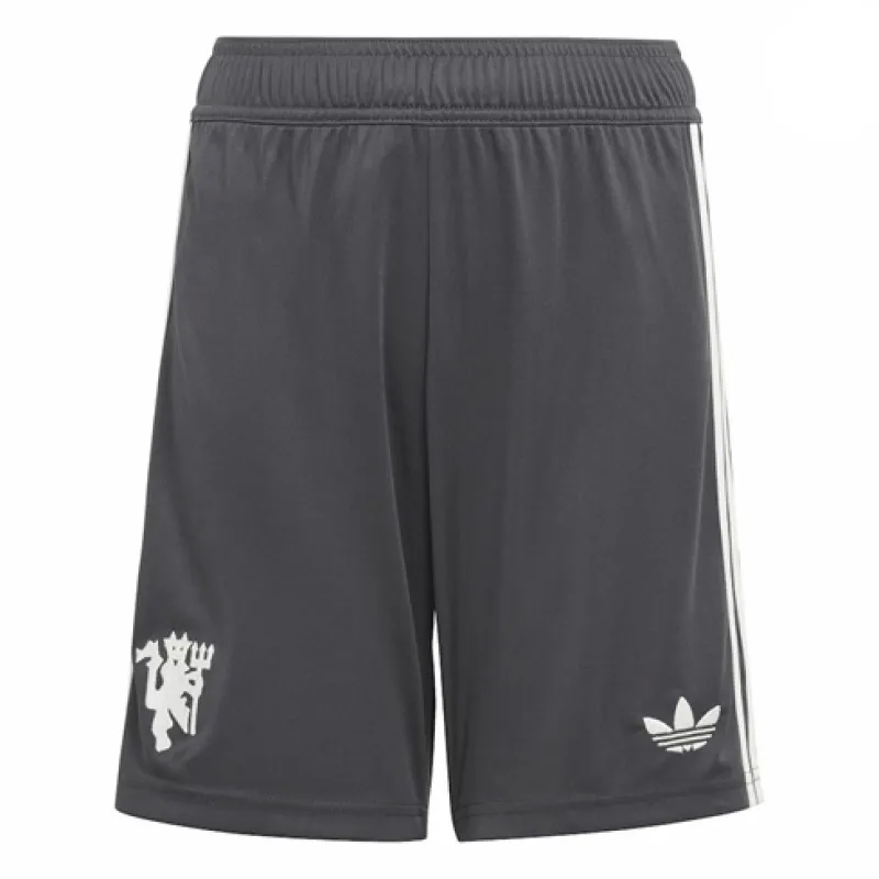 Manchester United 2024/25 Third Shorts - Black