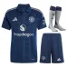 Manchester United 2024/25 Away Kids' Jersey Set - Blue