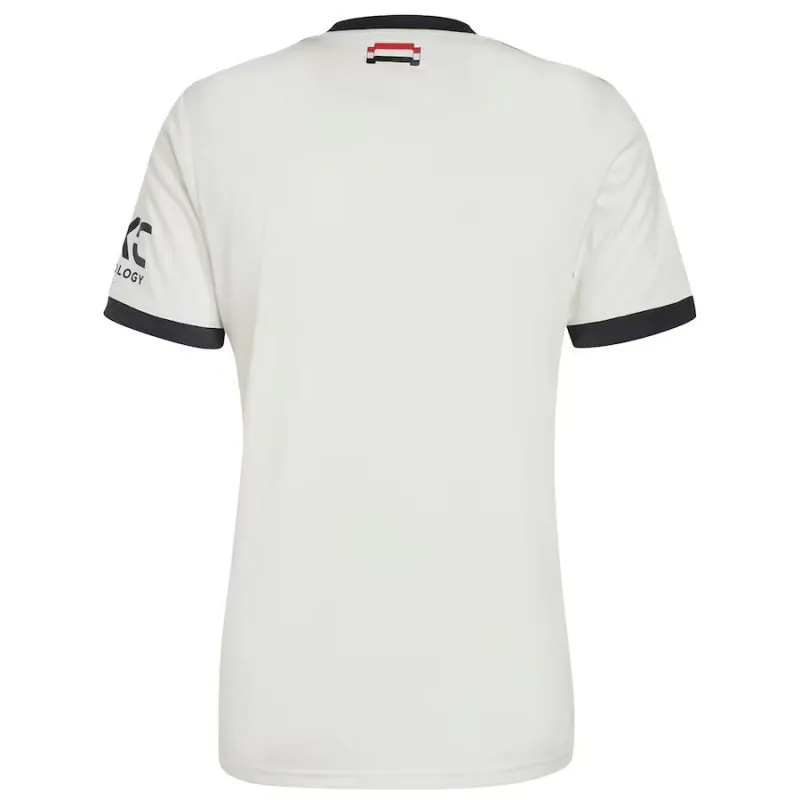 Conjunto de tercera camiseta para niños de Manchester United 2024/25 - Blanco