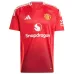 Set di maglia per bambini di casa di Manchester United con Garnacho 2024/25 - Rosso