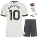 Ensemble de troisième maillot pour enfants de Manchester United avec Rashford 2024/25 - Blanc