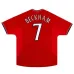 Maillot rétro de Beckham pour Manchester United, domicile 1997-1999 - Rouge