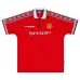 Camisa retro de Beckham de Manchester United, local 1998-2000 - Rojo