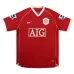 Camisa retro de Cristiano  Ronaldo de Manchester United, local 2006/07- Rojo