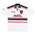 Camisa retro de Beckham de Manchester United, visitante 1997-1999 - Gris