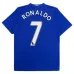 Troisième maillot rétro de Cristiano Ronaldo pour Manchester United 2008/09 - Bleu