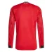 Manchester United 2025/26 Maglia a maniche lunghe di casa - Rosso