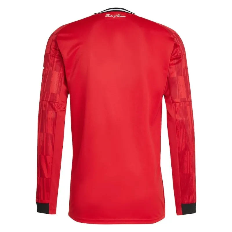 Manchester United 2025/26 Maglia a maniche lunghe di casa - Rosso