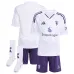 Manchester United 2025/26 Kids' Away Jersey Set - White