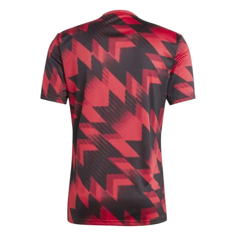Maillot de pré-match du Manchester United 2025/26 - Rouge
