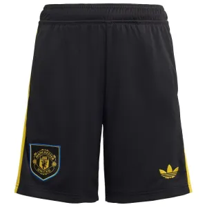Manchester United 2025/26 Dritte Shorts - Schwarz