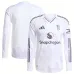 Manchester United 2025/26 Maglia da trasferta a maniche lunghe - Bianco