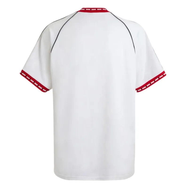 Manchester United 1991 Auswärtstrikot Retro - Weiß