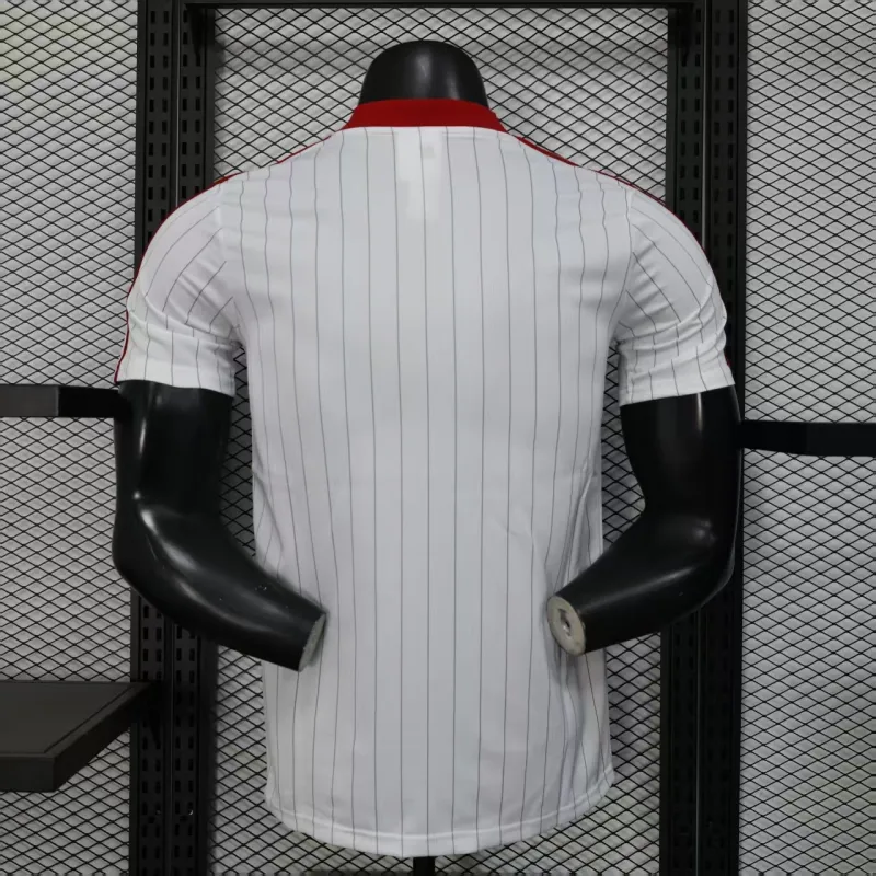 Manchester United Spieler-Trikot Freizeitedition 2025/26 - Weiß