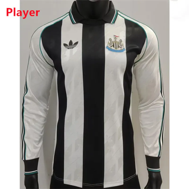 Camiseta del jugador de manga larga edición especial de Newcastle United 2024/25 - Negro/Blanco