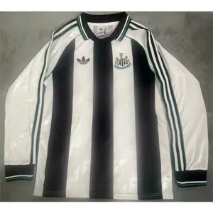 Newcastle United 2024/25 Special Edition Trikot mit langen Ärmeln - Schwarz/Weiß