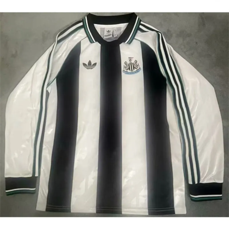 Newcastle United 2024/25 Special Edition Long-Sleeve Jersey - Black/White